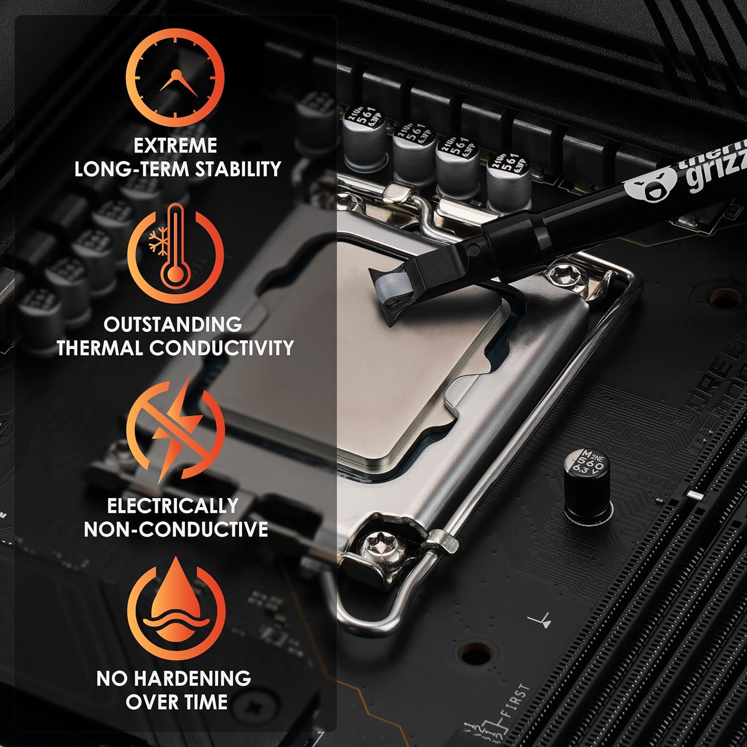 thermal grizzly duronaut 2 gram enhanced durability & high performance thermal paste for maximum thermal conductivity while overclocking cpu/gpu/ps4/ps5/xbox thermal grizzly duronaut 2 gram enhanced durability & high performance thermal paste for maximum thermal conductivity while overclocking cpu/gpu/ps4/ps5/xbox