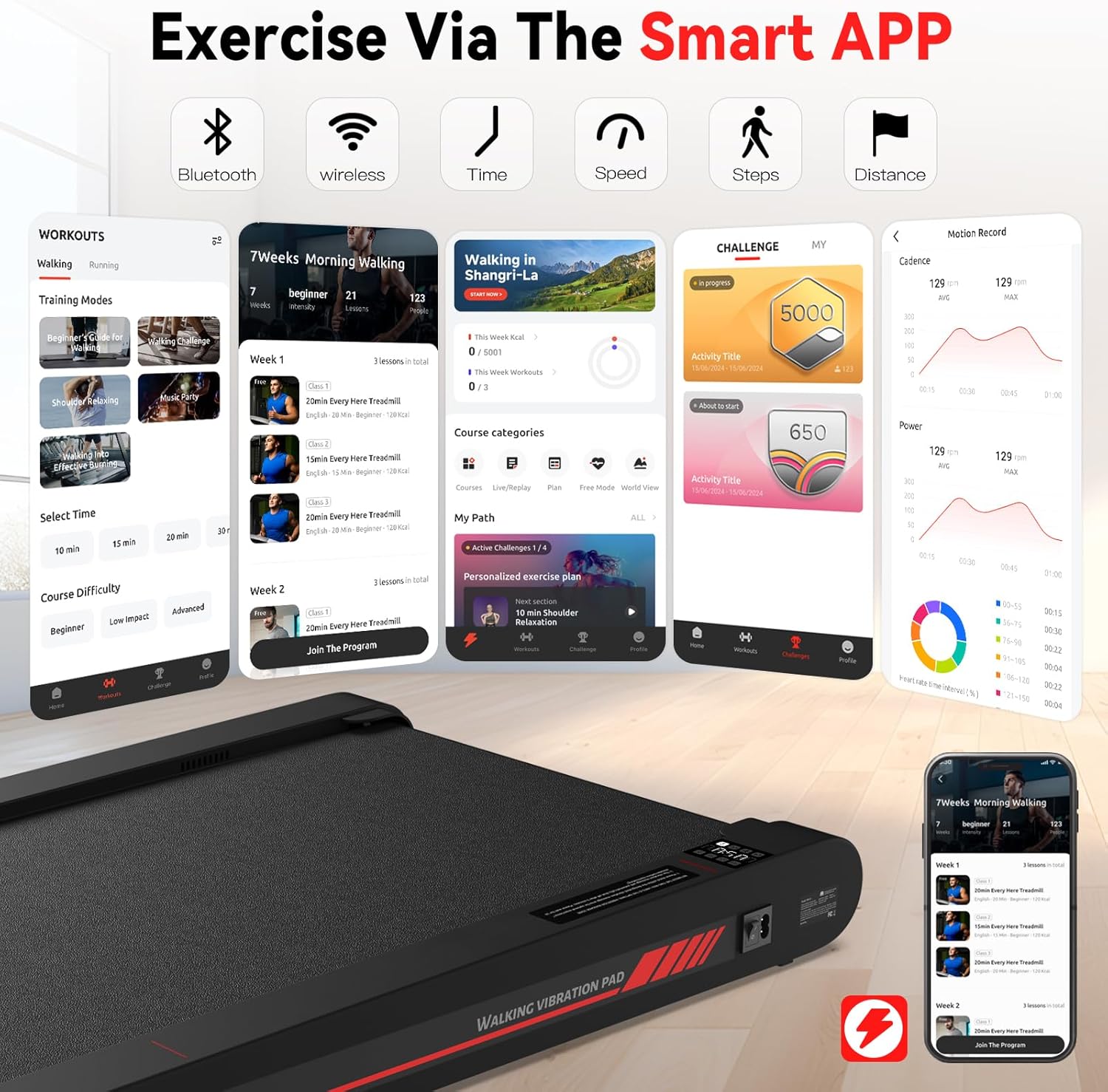 sperax 3 in 1 walking vibration pad, under desk treadmill with app, portable treadmills for home, walking pad treadmill with remote control sperax 3 in 1 walking vibration pad, under desk treadmill with app, portable treadmills for home, walking pad treadmill with remote control