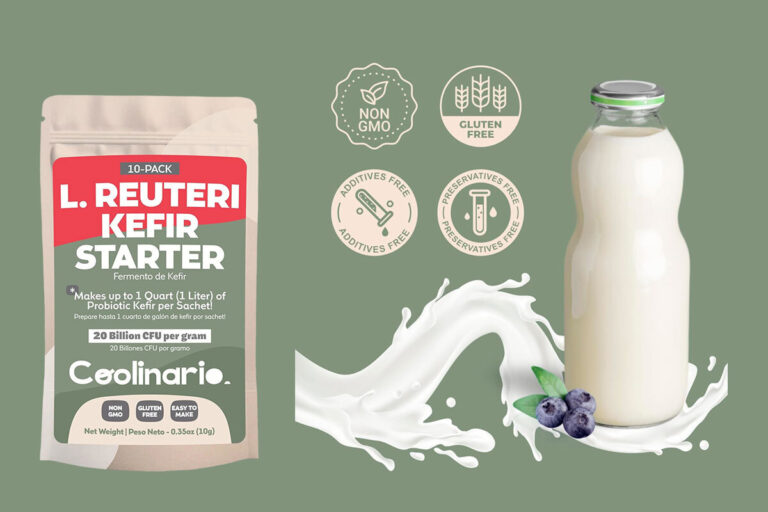 coolinario l reuteri kefir starter culture (photo a)
