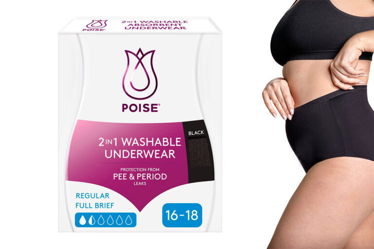 poise 2 in 1 period (photo a)