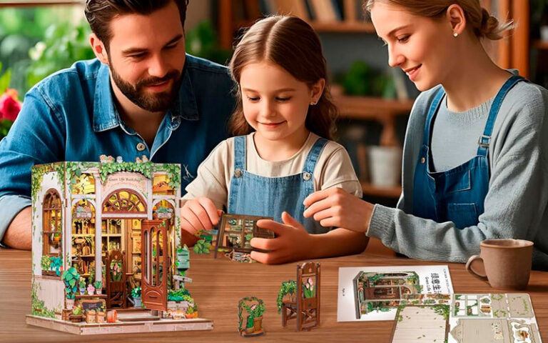 10. cutebee book nook kit