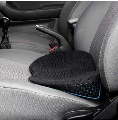 car seat cushion memory foam for driver comfort & back pain relief back support, pain relief for car travel, long trips (black) car seat cushion memory foam for driver comfort & back pain relief back support, pain relief for car travel, long trips (black)