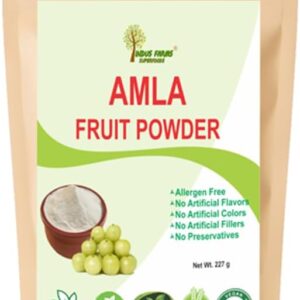 amla powder indian gooseberry superfood herbal dietary supplement non gmo gluten free 227g