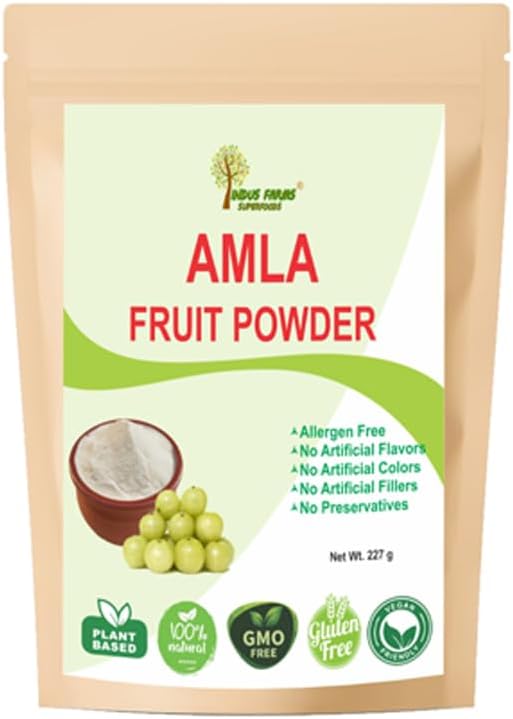 amla powder indian gooseberry superfood herbal dietary supplement non gmo gluten free 227g amla powder indian gooseberry superfood herbal dietary supplement non gmo gluten free 227g