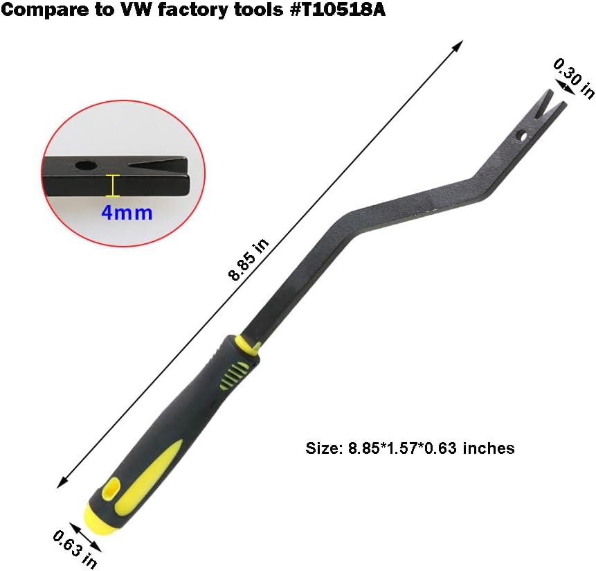 roof grab handle release tool for volkswagen golf tiguan roof pull handle & sun visor removal roof grab handle release tool for volkswagen golf tiguan roof pull handle & sun visor removal
