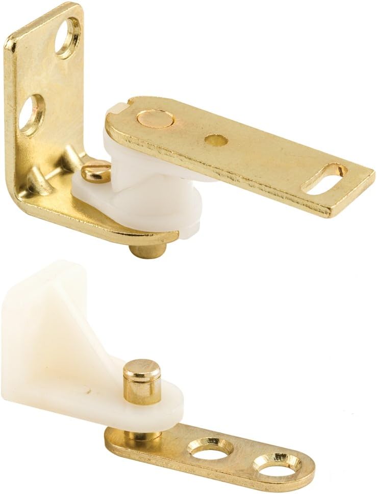 prime line products u 9133 cafe door style hinge set, brass prime line products u 9133 cafe door style hinge set, brass
