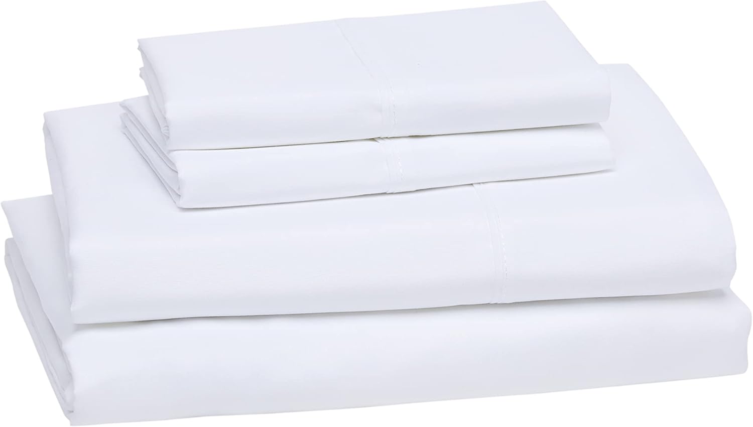 amazon basics lightweight super soft easy care microfiber bed sheet set with 36 cm deep pockets queen, bright white amazon basics lightweight super soft easy care microfiber bed sheet set with 36 cm deep pockets queen, bright white