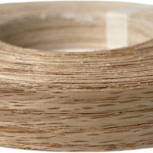 preglued american red oak wood veneer edging, plywood edge banding, flexible wood tape, iron on easy application veneer edging with hot melt adhesive back (1.9cmx15m)