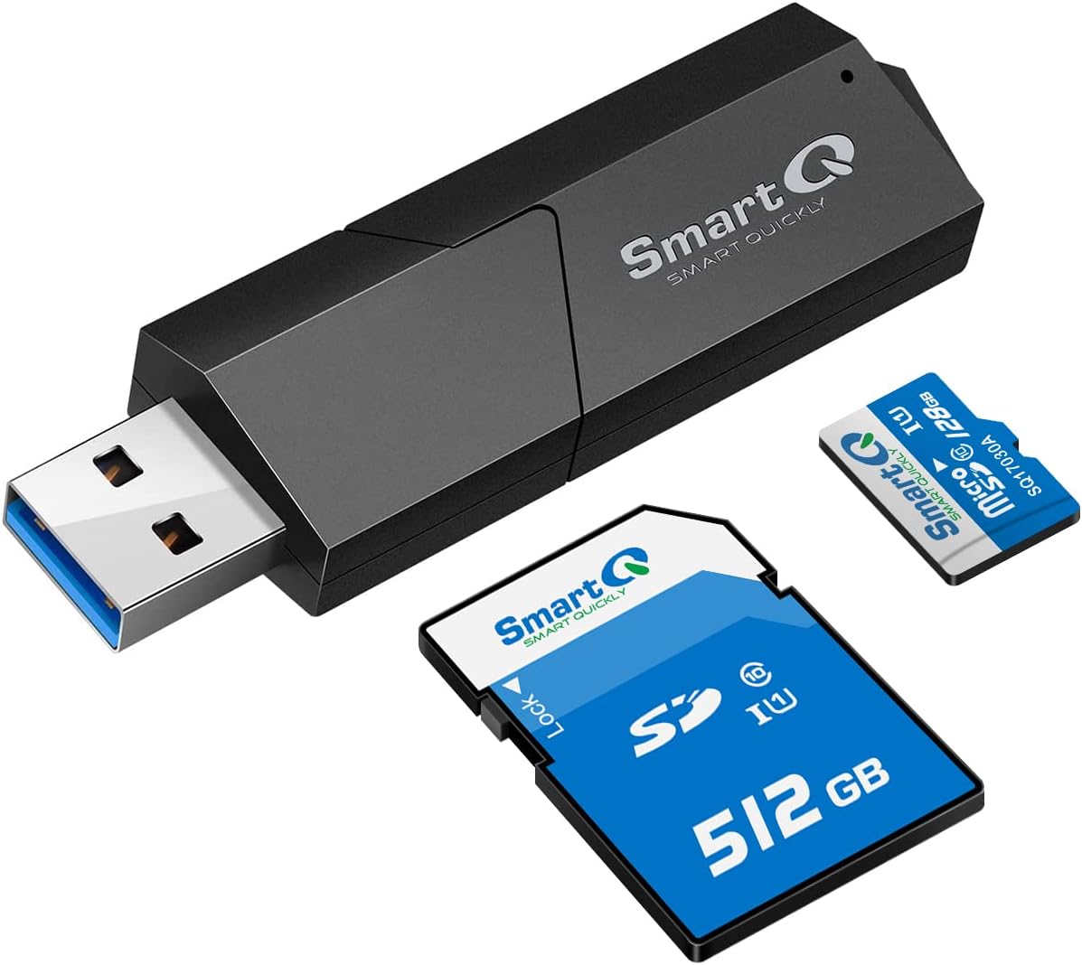 smartq c307 sd card reader portable usb 3.0 flash memory card adapter hub for sd, micro sd, sdxc, sdhc, mmc, micro sdxc, micro sdhc, uhs i for mac, windows, linux, chrome, pc, laptop, switch (single) smartq c307 sd card reader portable usb 3.0 flash memory card adapter hub for sd, micro sd, sdxc, sdhc, mmc, micro sdxc, micro sdhc, uhs i for mac, windows, linux, chrome, pc, laptop, switch (single)