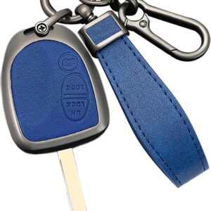 ontto alloy car key fob cover fit for holden commodore wh wk wl vs vt vx vy vz remote leather key case keyring key shell holder bag keychain