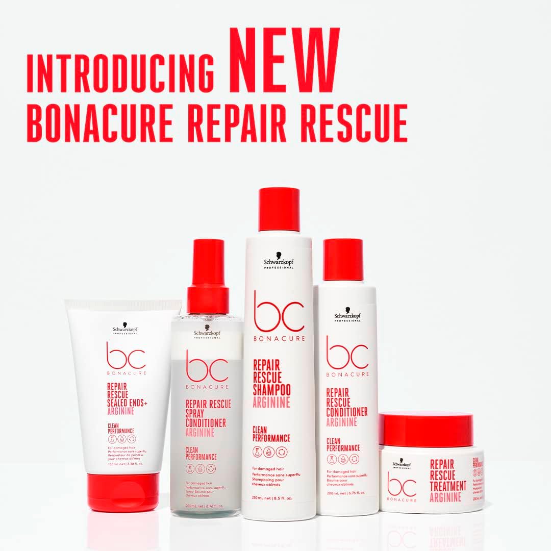 schwarzkopf bc bonacure peptide repair rescue sealed ends+ arginine 100ml schwarzkopf bc bonacure peptide repair rescue sealed ends+ arginine 100ml