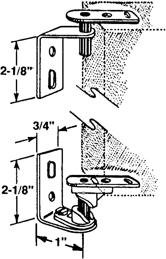 prime line products u 9133 cafe door style hinge set, brass prime line products u 9133 cafe door style hinge set, brass