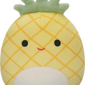 squishmallows original 5 inch maui yellow pineapple with white belly official jazwares plush