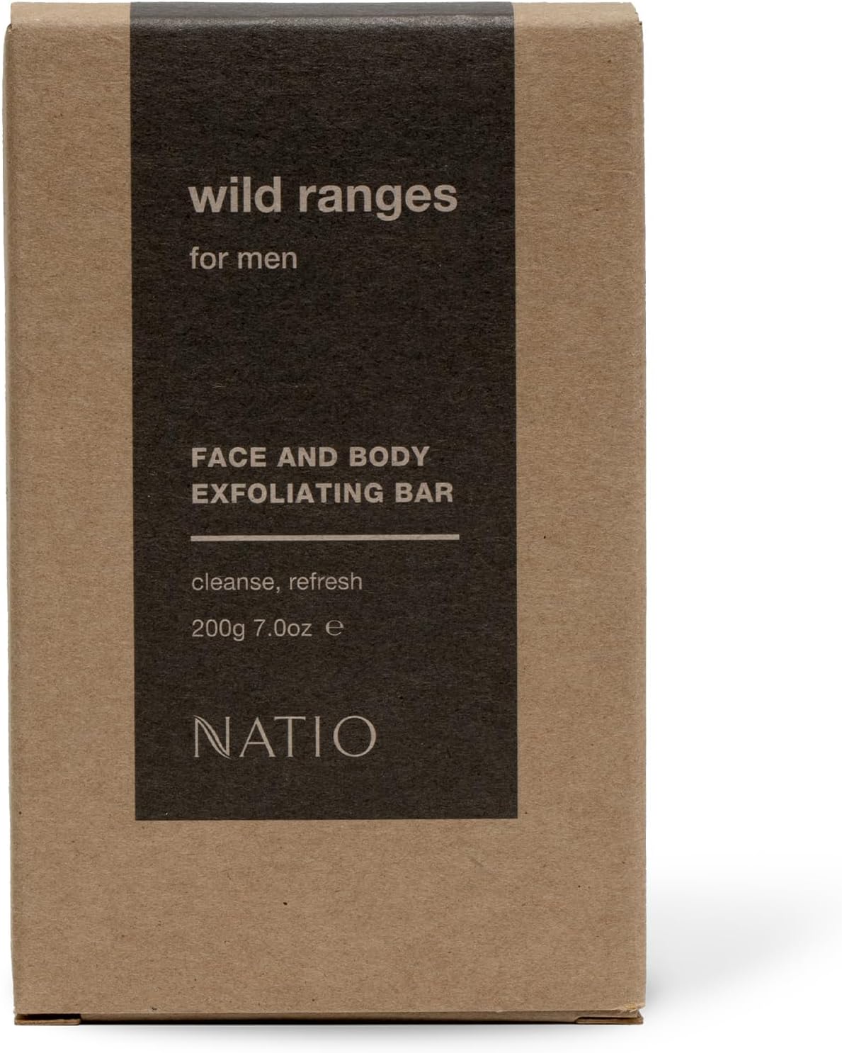 natio australia wild ranges for men face and body exfoliating bar cleansing exfoliant bar for men sweet almond, hemp, shea butter & lemon myrtle vegan friendly & made in australia natio australia wild ranges for men face and body exfoliating bar cleansing exfoliant bar for men sweet almond, hemp, shea butter & lemon myrtle vegan friendly & made in australia