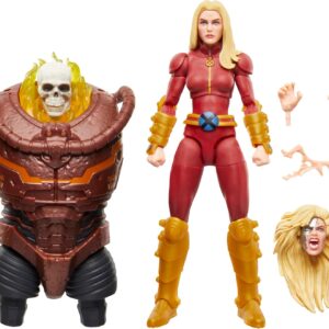 marvel legends series marvel's husk, x men comics collectible 6 inch scale action figure