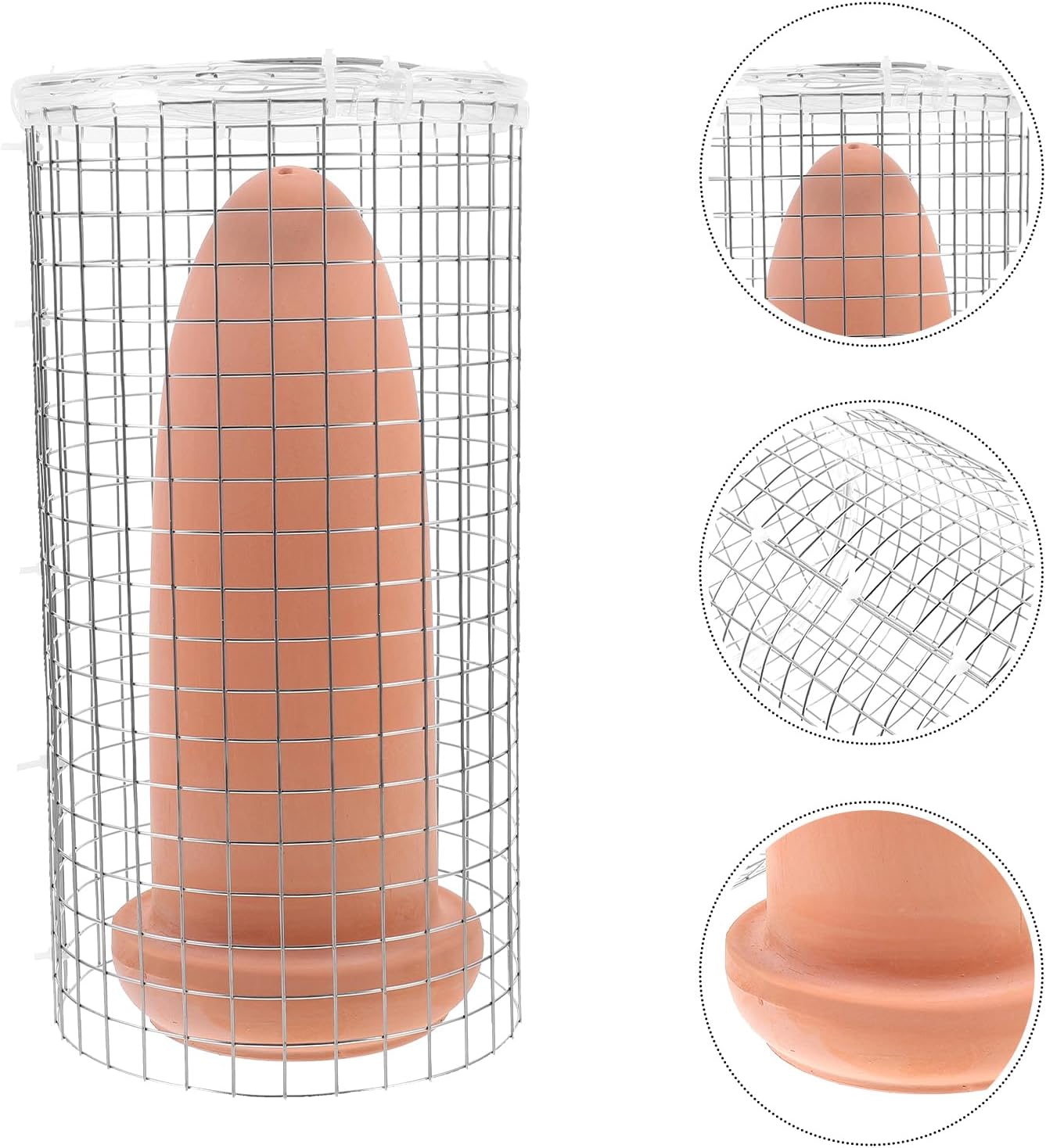 generic conical spawning bucket, pottery pot, large fish breeding cone with cage, also suitable for clownfish, brine shrimp, play and hide fish tank decoration generic conical spawning bucket, pottery pot, large fish breeding cone with cage, also suitable for clownfish, brine shrimp, play and hide fish tank decoration