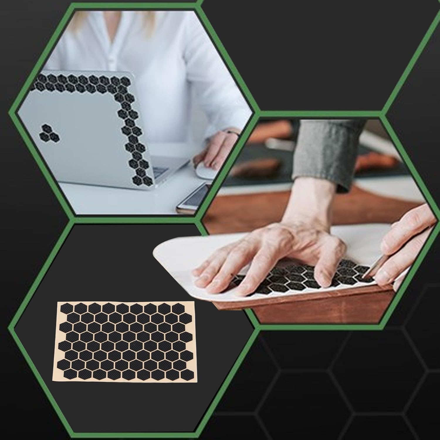 10pcs mouse anti slip grip tape, acrylic, black, gaming mouse, sweat resistant 10pcs mouse anti slip grip tape, acrylic, black, gaming mouse, sweat resistant