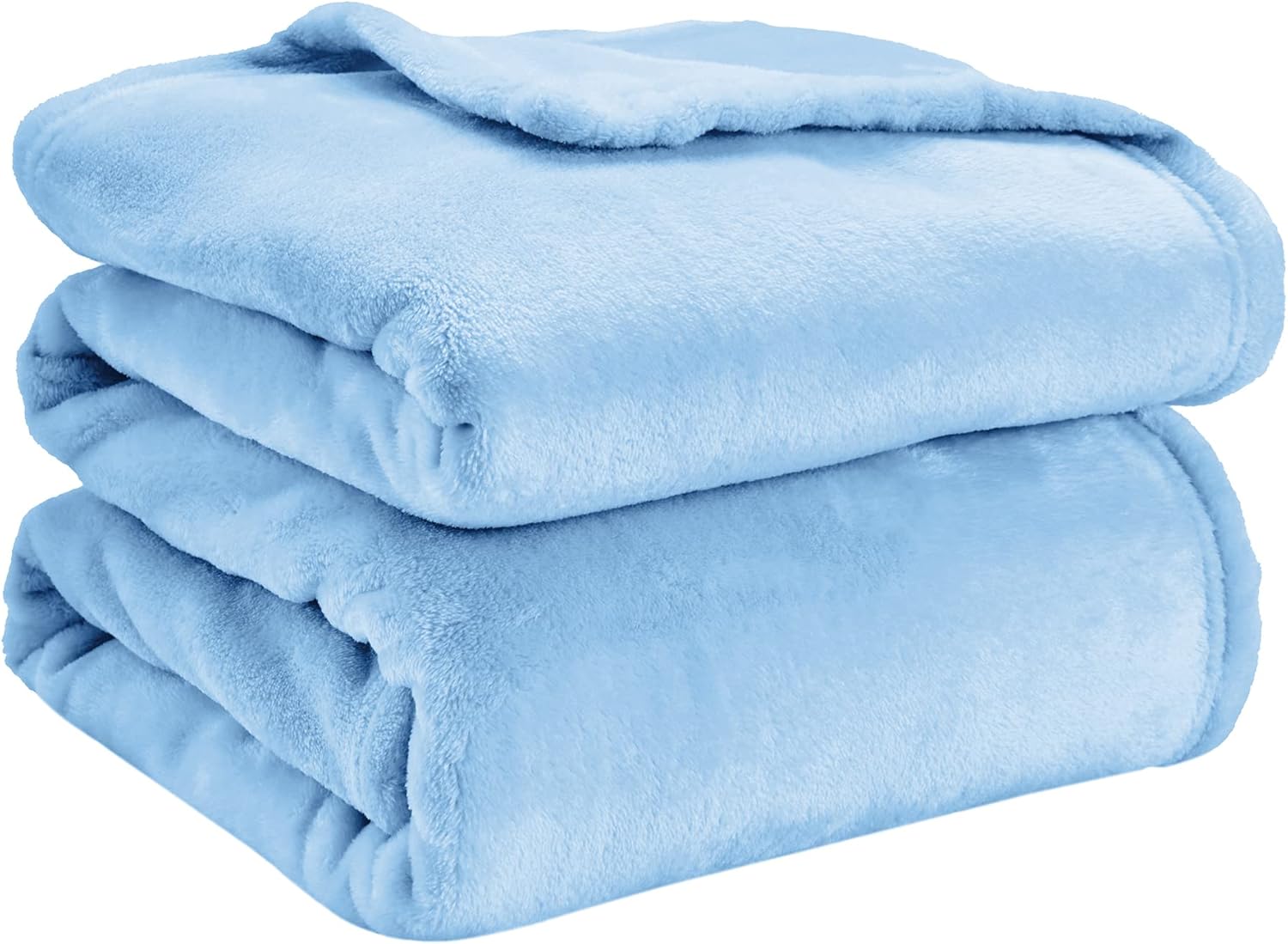 linenova fleece blankets 152x203cm 300gsm lightweight flannel microfiber fuzzy soft cozy blanket for bed, sofa, couch, travel, camping (light blue) linenova fleece blankets 152x203cm 300gsm lightweight flannel microfiber fuzzy soft cozy blanket for bed, sofa, couch, travel, camping (light blue)