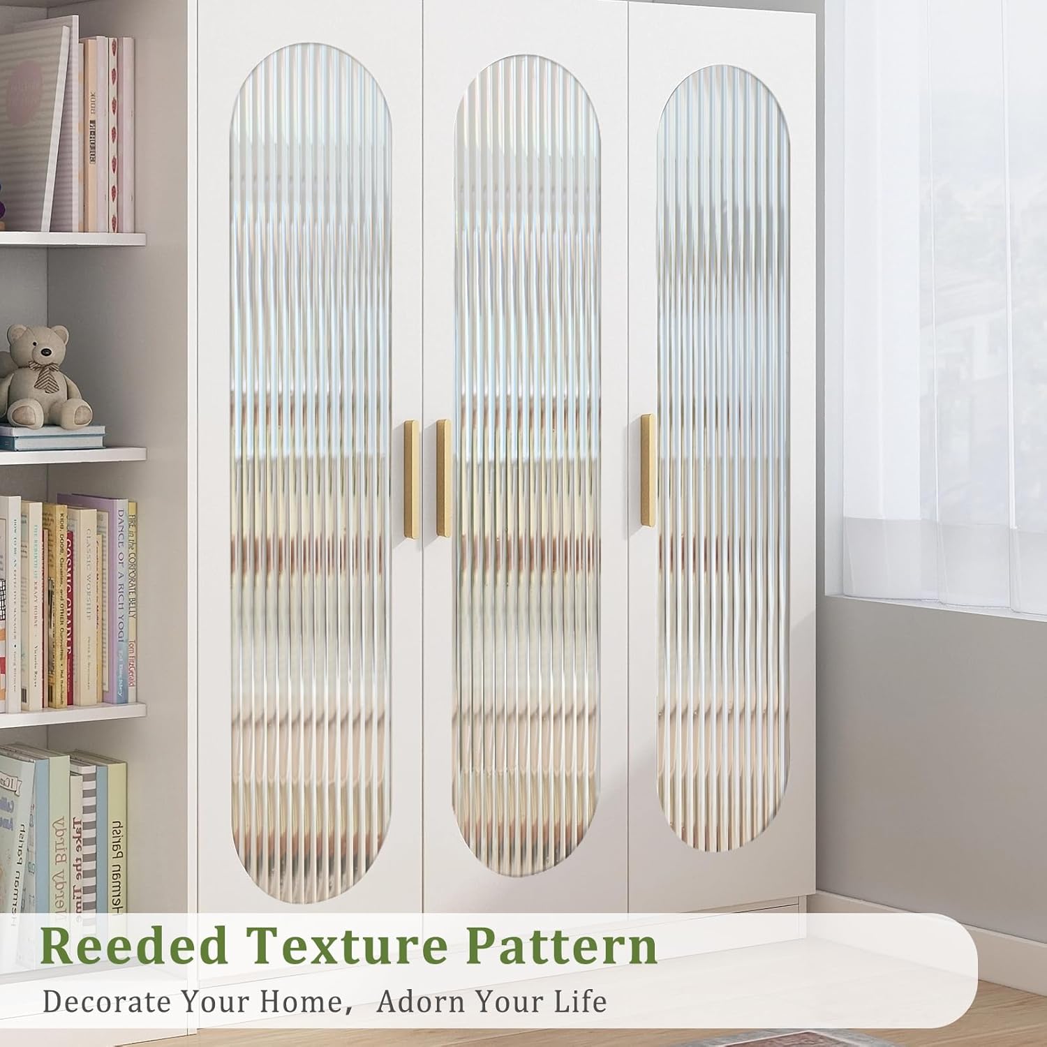 beautyhero window privacy film, 3d reeded glass stained effect, frosted stickers for bathroom, adhesive decorative uv blocking, 35.4x78.7 in beautyhero window privacy film, 3d reeded glass stained effect, frosted stickers for bathroom, adhesive decorative uv blocking, 35.4x78.7 in