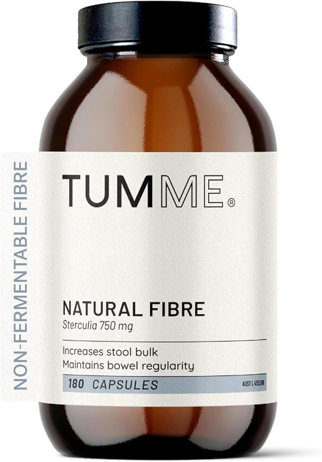 tumme natural fibre supplement with sterculia non fermentable fibre for bloating relief & digestive comfort supports stool bulk & regularity plant based, vegan & gluten free (180 capsules) tumme natural fibre supplement with sterculia non fermentable fibre for bloating relief & digestive comfort supports stool bulk & regularity plant based, vegan & gluten free (180 capsules)