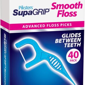 smooth floss picks (pack of 40)