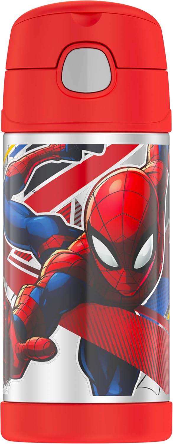 thermos funtainer vacuum insulated drink bottle, spiderman, f40120sp6aus thermos funtainer vacuum insulated drink bottle, spiderman, f40120sp6aus