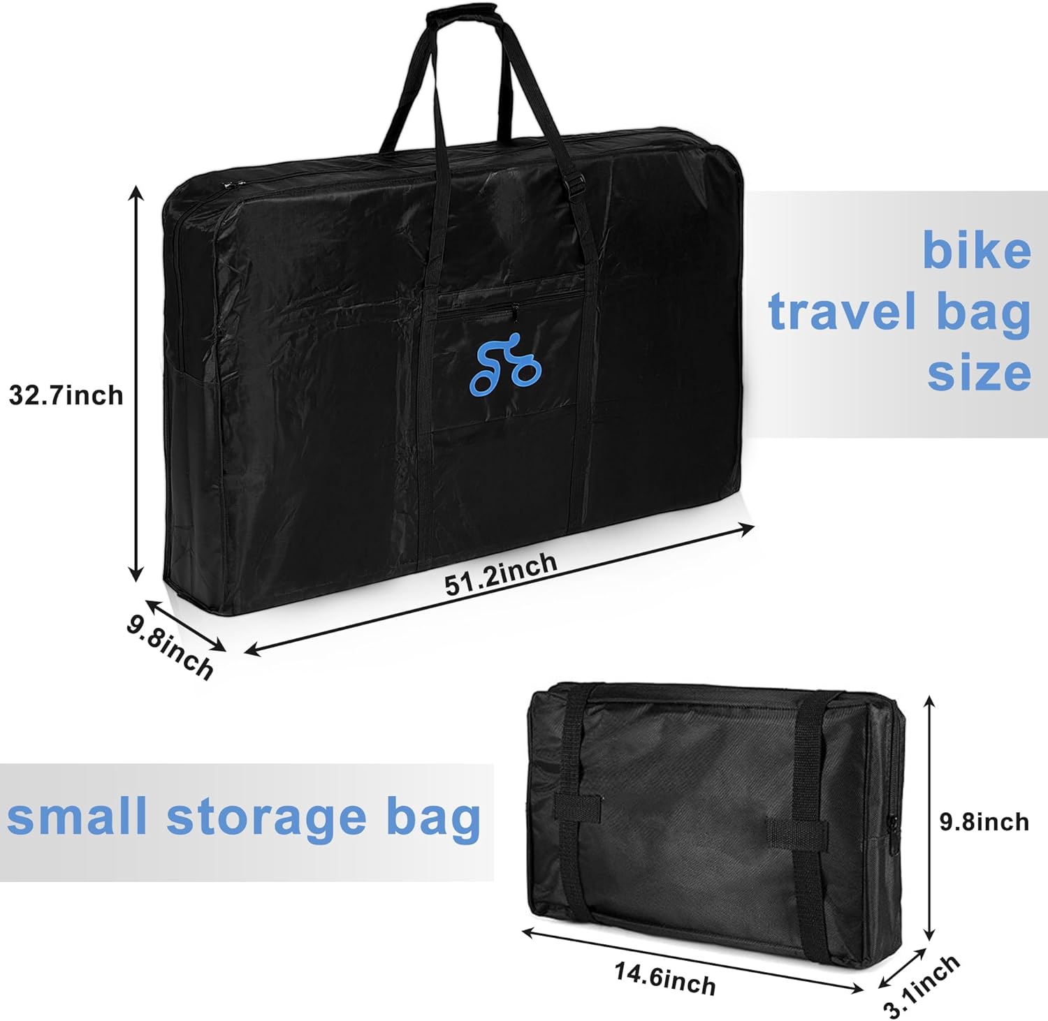aiwfl folding bike travel bag waterproof bicycle travel carrying case outdoor bike transport bag for air, train travel bicycle storage bag for 26 29 inch bike aiwfl folding bike travel bag waterproof bicycle travel carrying case outdoor bike transport bag for air, train travel bicycle storage bag for 26 29 inch bike