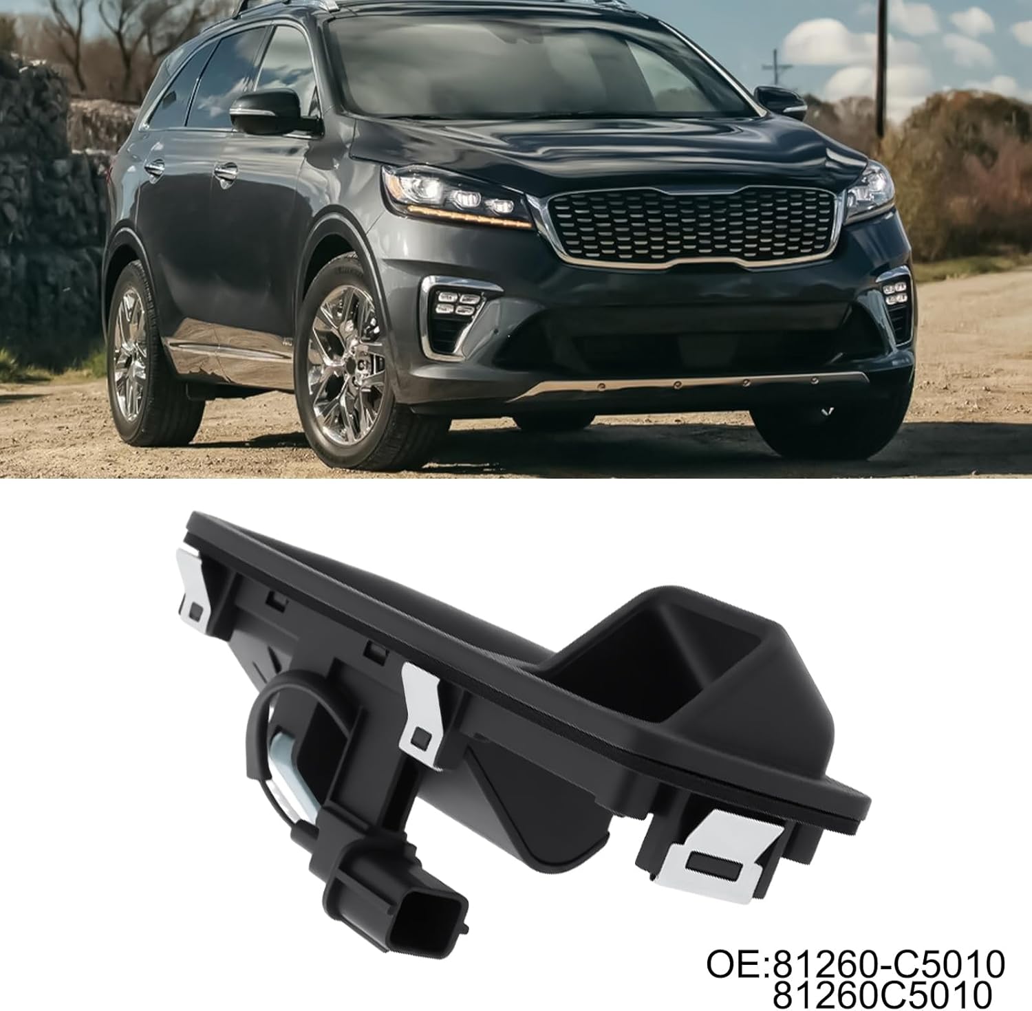 emsea 1pc rear trunk open button 81260 c5010 81260c5010 compatible with kia sorento 2015 2020 emsea 1pc rear trunk open button 81260 c5010 81260c5010 compatible with kia sorento 2015 2020