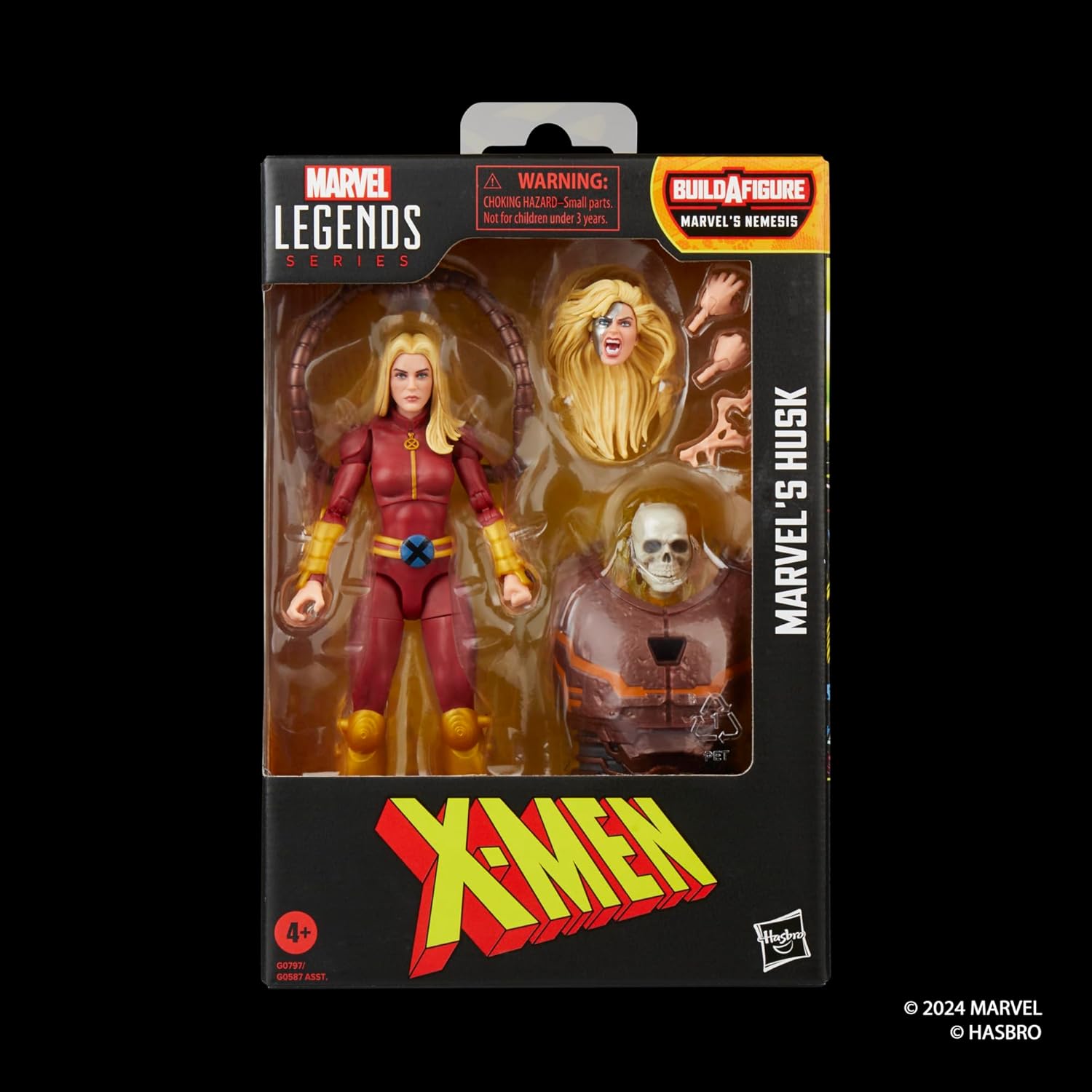 marvel legends series marvel's husk, x men comics collectible 6 inch scale action figure marvel legends series marvel's husk, x men comics collectible 6 inch scale action figure