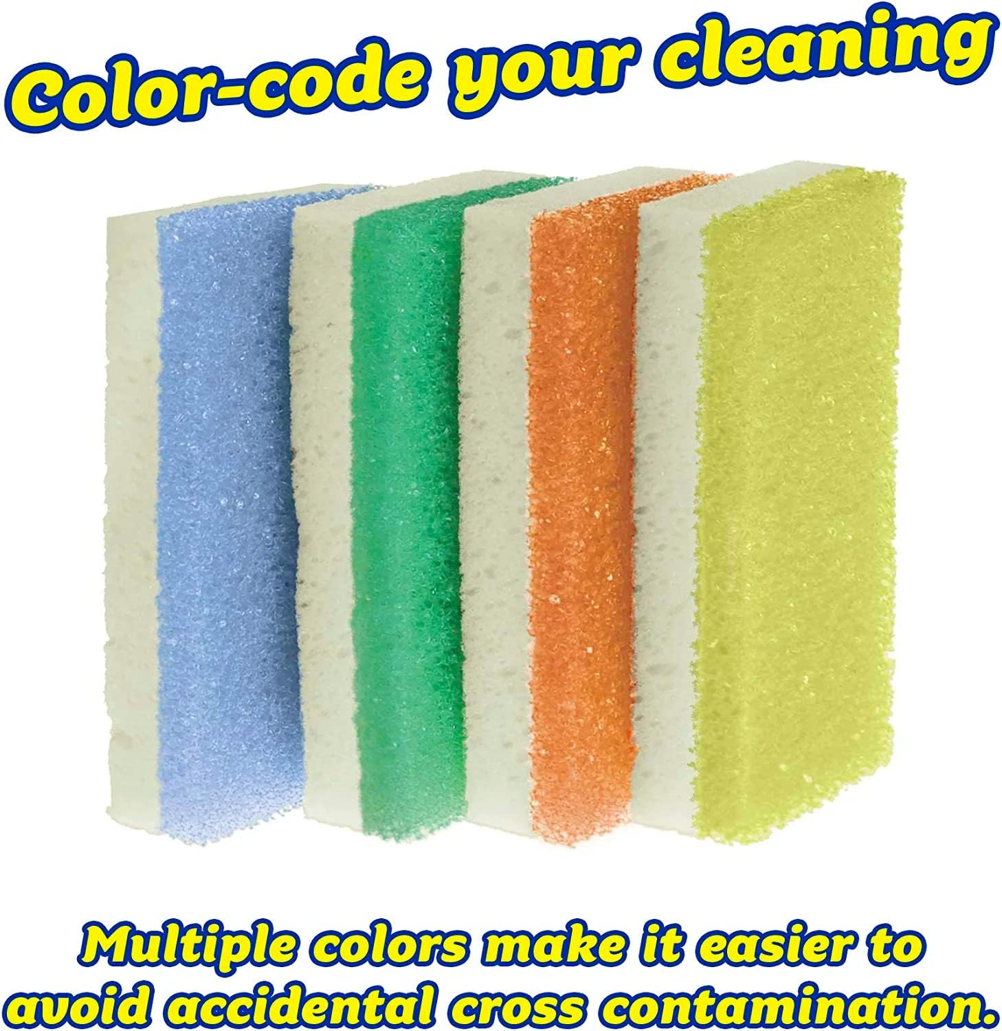 sponge daddy multipurpose cleaning scrubber and sponge one side for scrubbing, the other for mopping up scratch free, odour resistant 4 sponge daddy sponges sponge daddy multipurpose cleaning scrubber and sponge one side for scrubbing, the other for mopping up scratch free, odour resistant 4 sponge daddy sponges