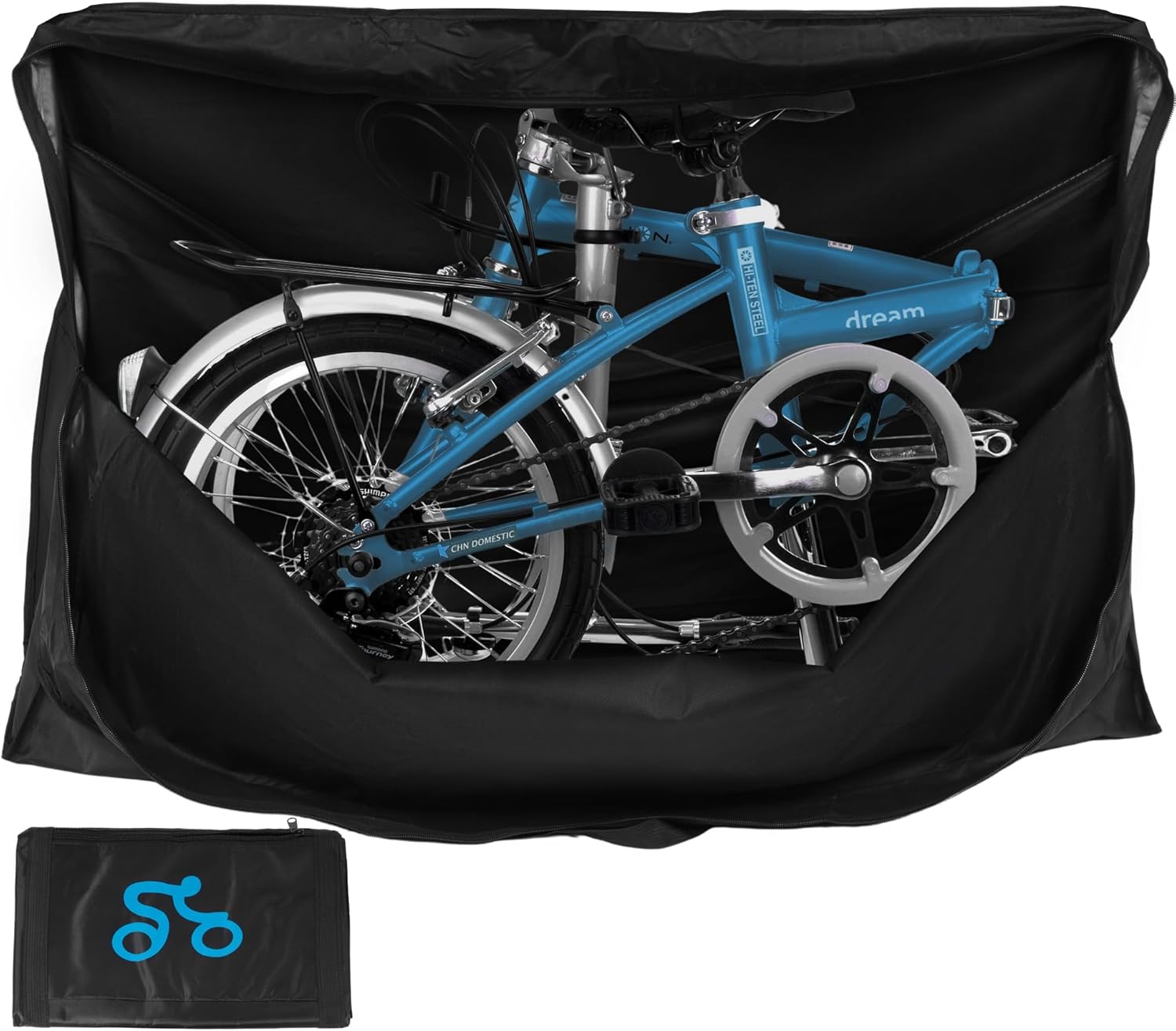 aiwfl folding bike travel bag waterproof bicycle travel carrying case outdoor bike transport bag for air, train travel bicycle storage bag for 26 29 inch bike aiwfl folding bike travel bag waterproof bicycle travel carrying case outdoor bike transport bag for air, train travel bicycle storage bag for 26 29 inch bike