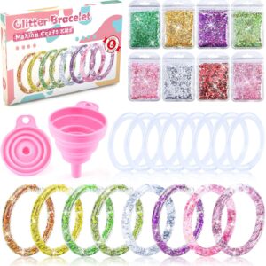 6 7 8 9 10 11 year old girls gifts, girl toys age 7 8 9 10 kids toys for 5 10 year old girls gift ideas craft kits for girl 6 12 birthday present diy bracelet making kits valentines day gifts for kids