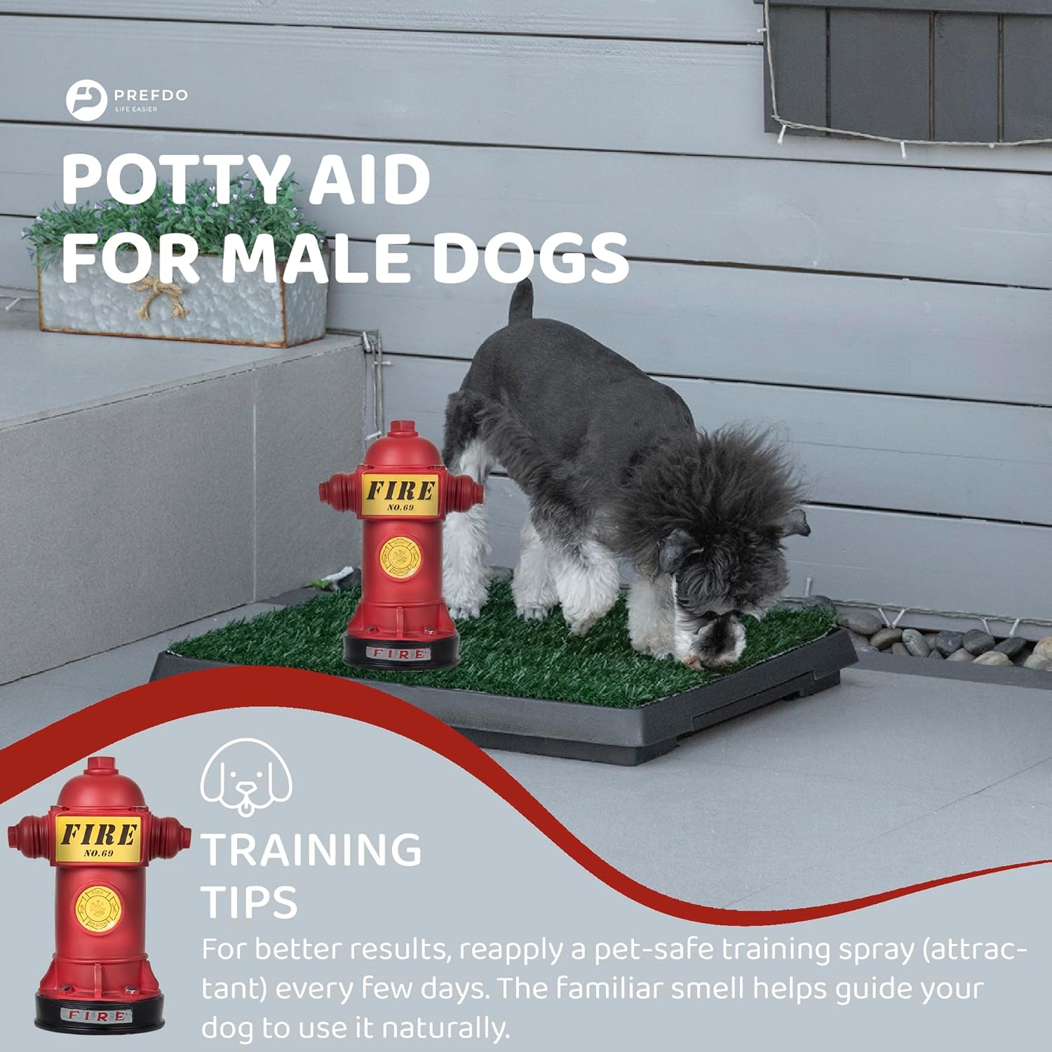 resin retro fire hydrant dog pee post, red, 9.4" h x 4.3" w, indoor/outdoor, potty training aid resin retro fire hydrant dog pee post, red, 9.4" h x 4.3" w, indoor/outdoor, potty training aid