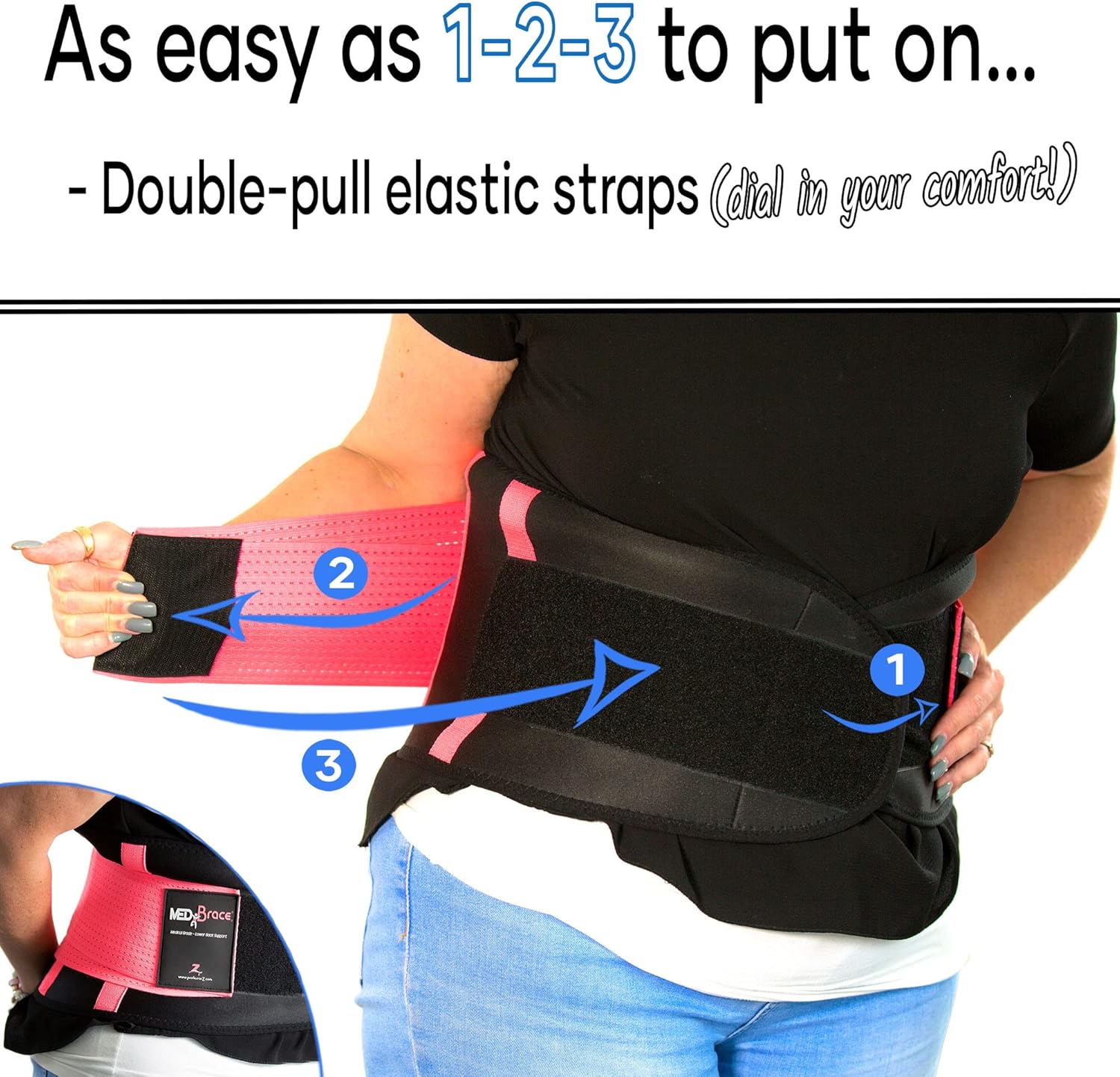back support brace, lower lumbar belt medibrace (medical grade) pain & discomfort relief from sciatica, backache, slipped disc, hernia, spinal stenosis, spine injury prevention | posture corset back support brace, lower lumbar belt medibrace (medical grade) pain & discomfort relief from sciatica, backache, slipped disc, hernia, spinal stenosis, spine injury prevention | posture corset