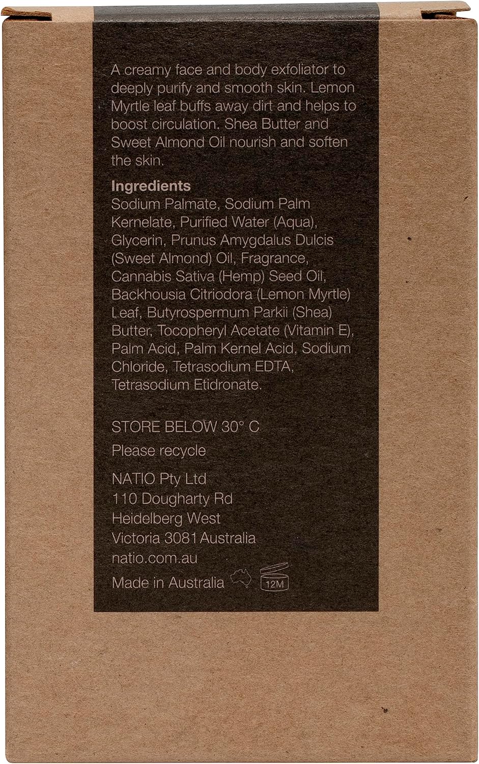 natio australia wild ranges for men face and body exfoliating bar cleansing exfoliant bar for men sweet almond, hemp, shea butter & lemon myrtle vegan friendly & made in australia natio australia wild ranges for men face and body exfoliating bar cleansing exfoliant bar for men sweet almond, hemp, shea butter & lemon myrtle vegan friendly & made in australia