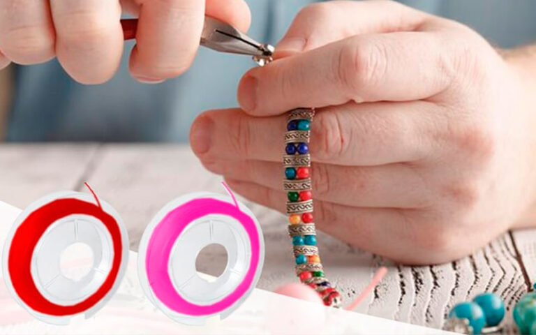 elastic string for bracelets 12 roll 0.7mm