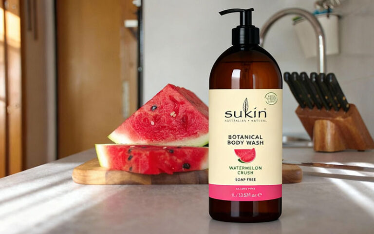 sukin watermelon crush body wash 1l