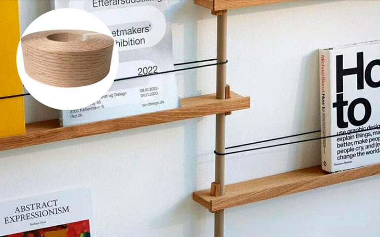 preglued american red oak wood veneer edging