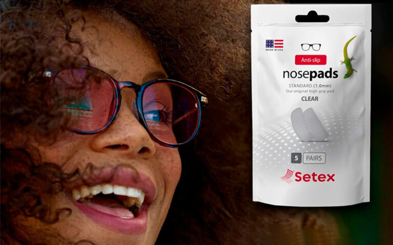 setex gecko grip anti slip nose pads for eyeglasses