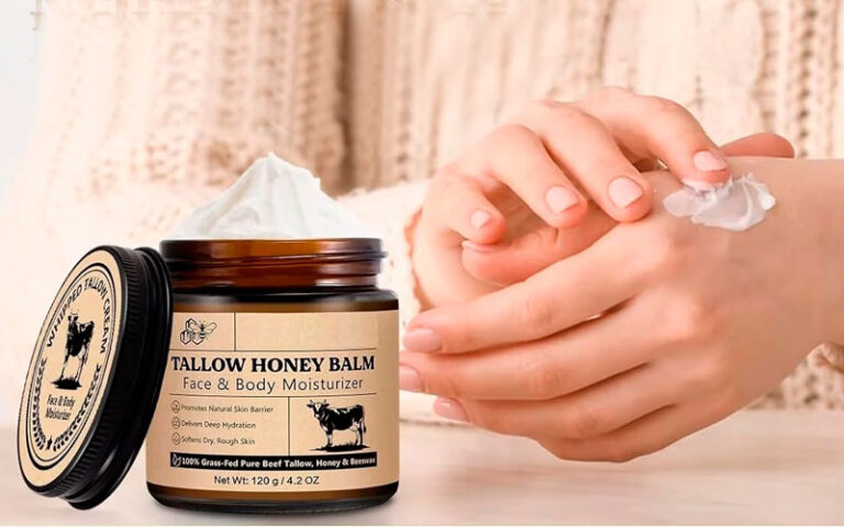 whipped tallow balm for face & body