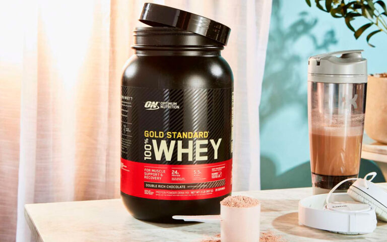 5. optimum nutrition gold standard 100% whey protein powder