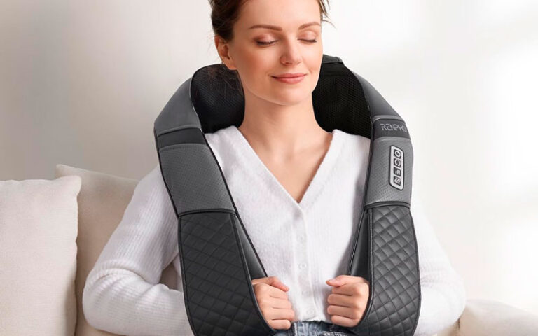 9. renpho neck back massager with heat