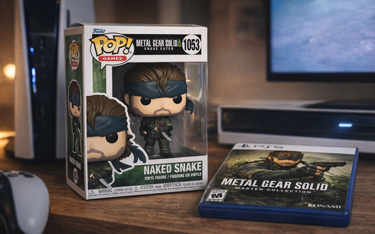10. funko pop! games metal gear solid naked snake
